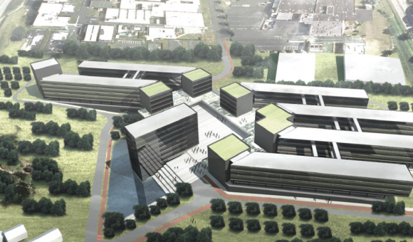 Le China-Belgium Technology Center s’étendra sur 8,5 hectares et comportera plus de 97 000 mètres carrés de bâtiment.