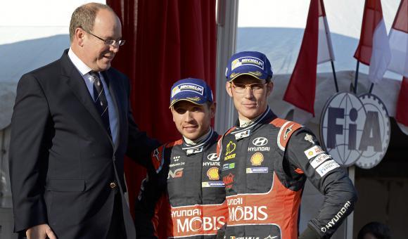 Nicolas Gilsoul et Wallonia.be sur le podium du 84e Rallye automobile Monte-Carlo. 